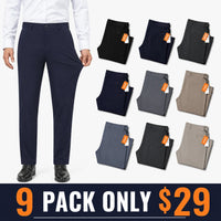 9-PACK ONLY $29-(Black / Dark Navy / Charcoal / Navy / Gray / Khaki / Slate Blue / Dark Gray / Stone)