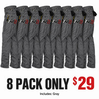 Gray-8 PACK ONLY $29
