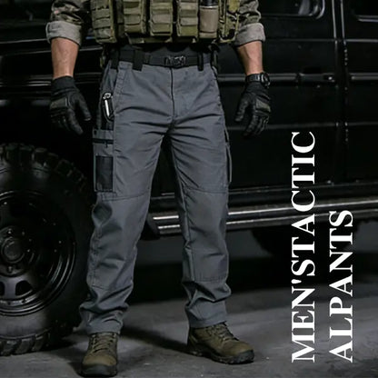 Men's Solid Color Tactical Work Pants