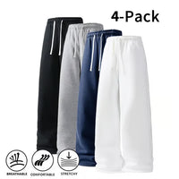 White + Navy Blue + Light Gray + Black